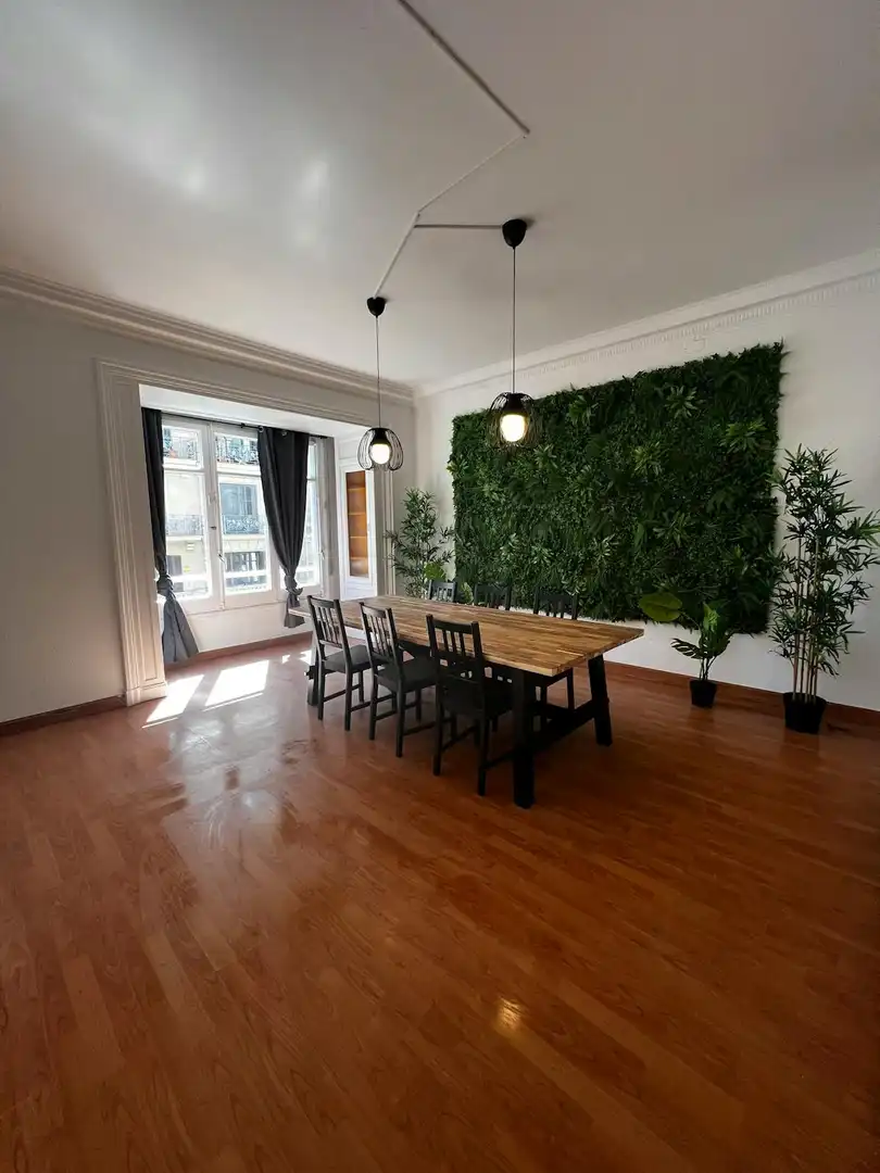 Comedor de Piso para compartir en Barcelona con Calefacción, Amueblado y Lavadora