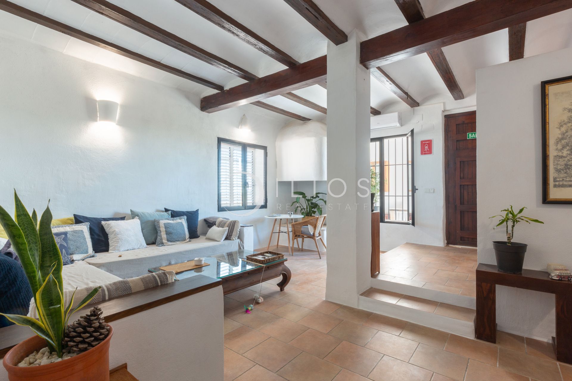 Living room of Single-family semi-detached for sale in Alboraya  with Air Conditioner and Terrace