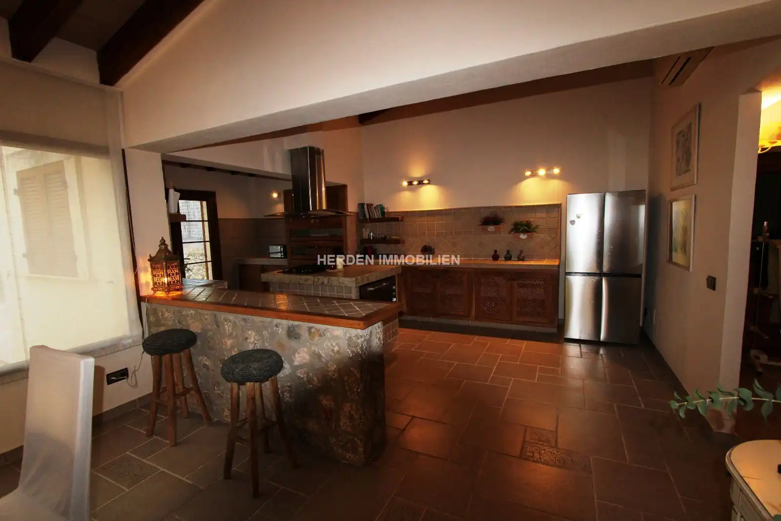 Cocina de Finca rústica en venta en Calvià con Aire acondicionado, Calefacción y Terraza