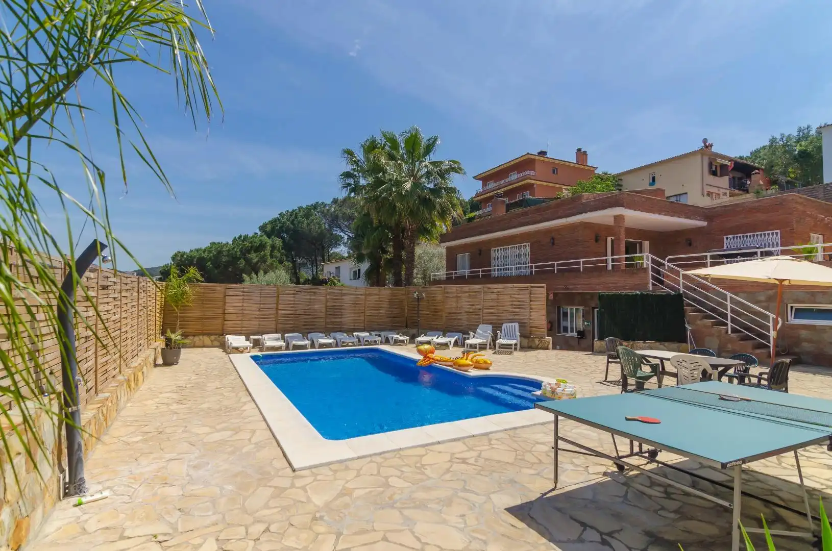 Piscina de Casa o xalet en venda en Lloret de Mar amb Calefacció, Jardí privat i Terrassa