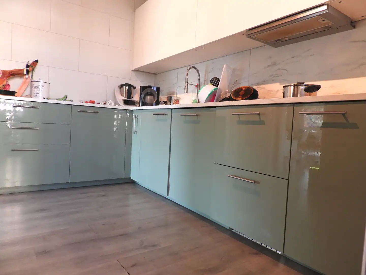 Küche von Haus oder Chalet zum Verkauf in Castellar del Vallès mit Klimaanlage, Heizung und Privatgarten