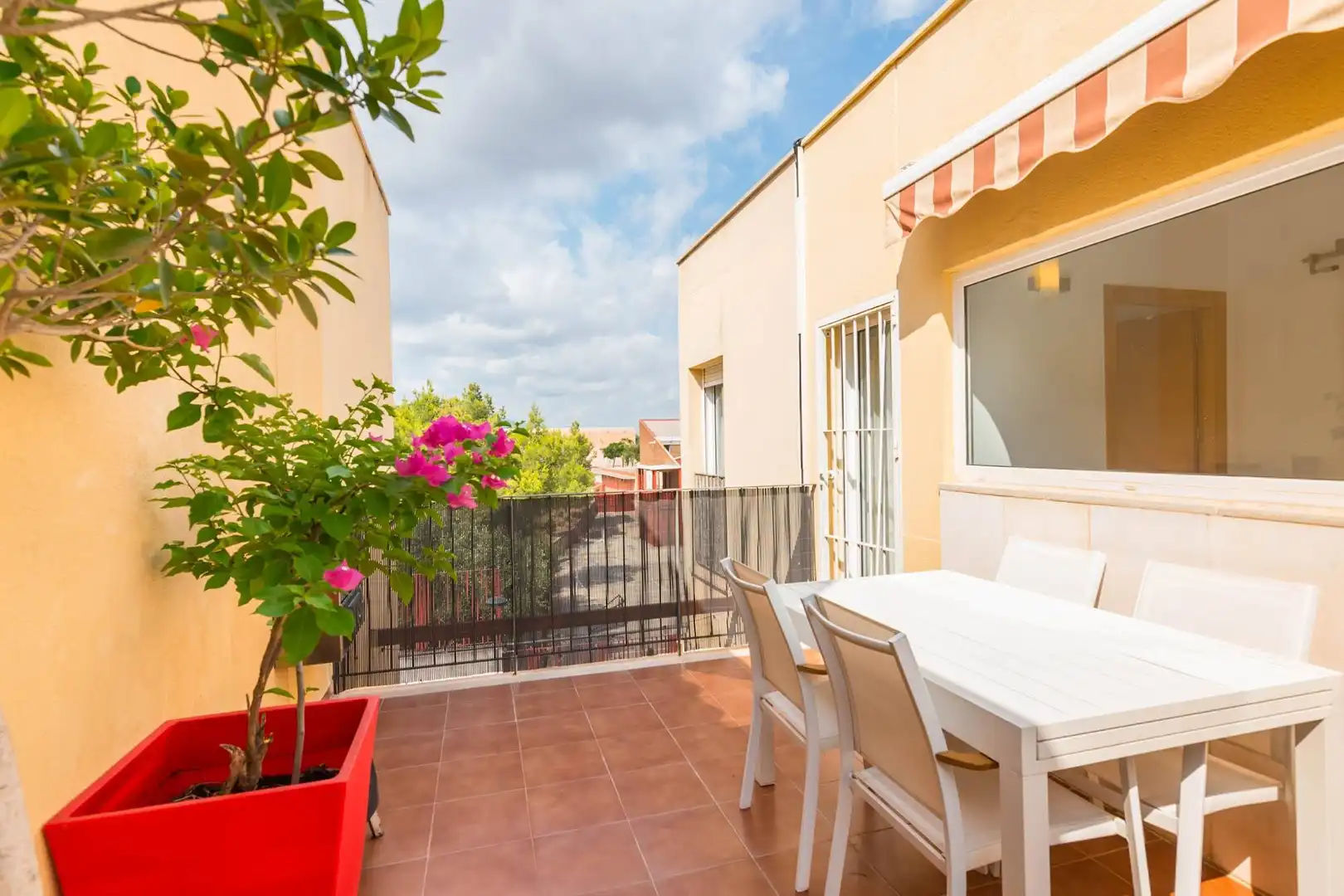 Terrassa de Dúplex en venda en Murcia amb Aire condicionat, Calefacció i Jardí privat