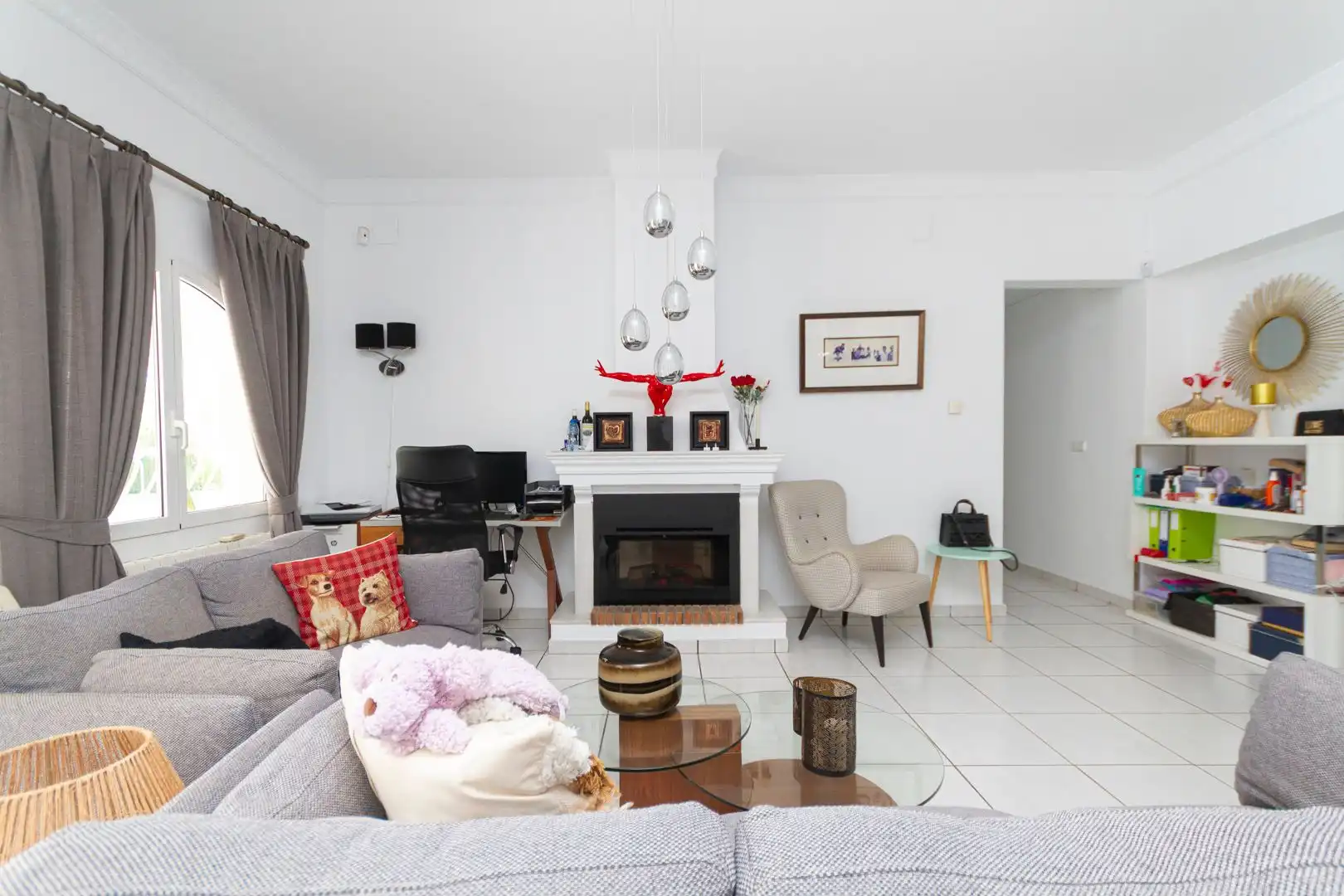 Living room of Houses for sale in Dénia  with Air Conditioner, Heating and Private garden