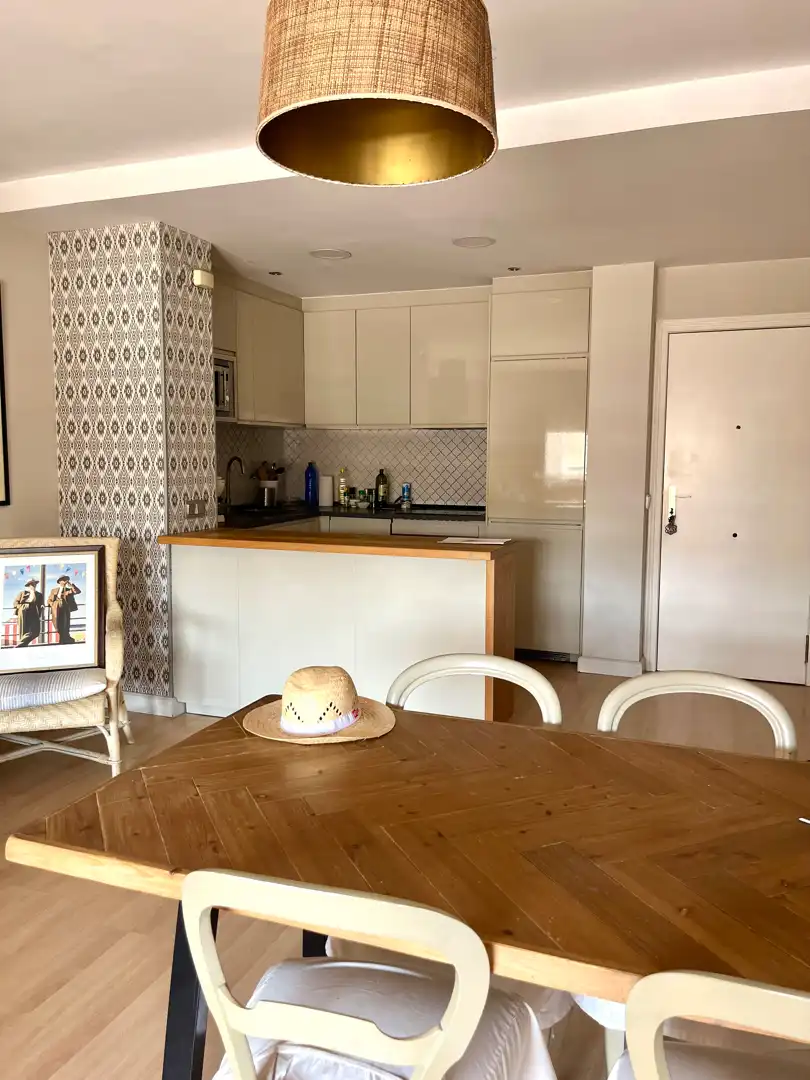 Cocina de Piso de alquiler en Marbella con Aire acondicionado, Calefacción y Parquet
