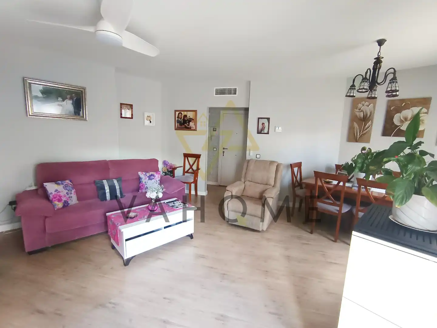 Wohnzimmer von Wohnung zum Verkauf in Ciempozuelos mit Klimaanlage, Heizung und Privatgarten
