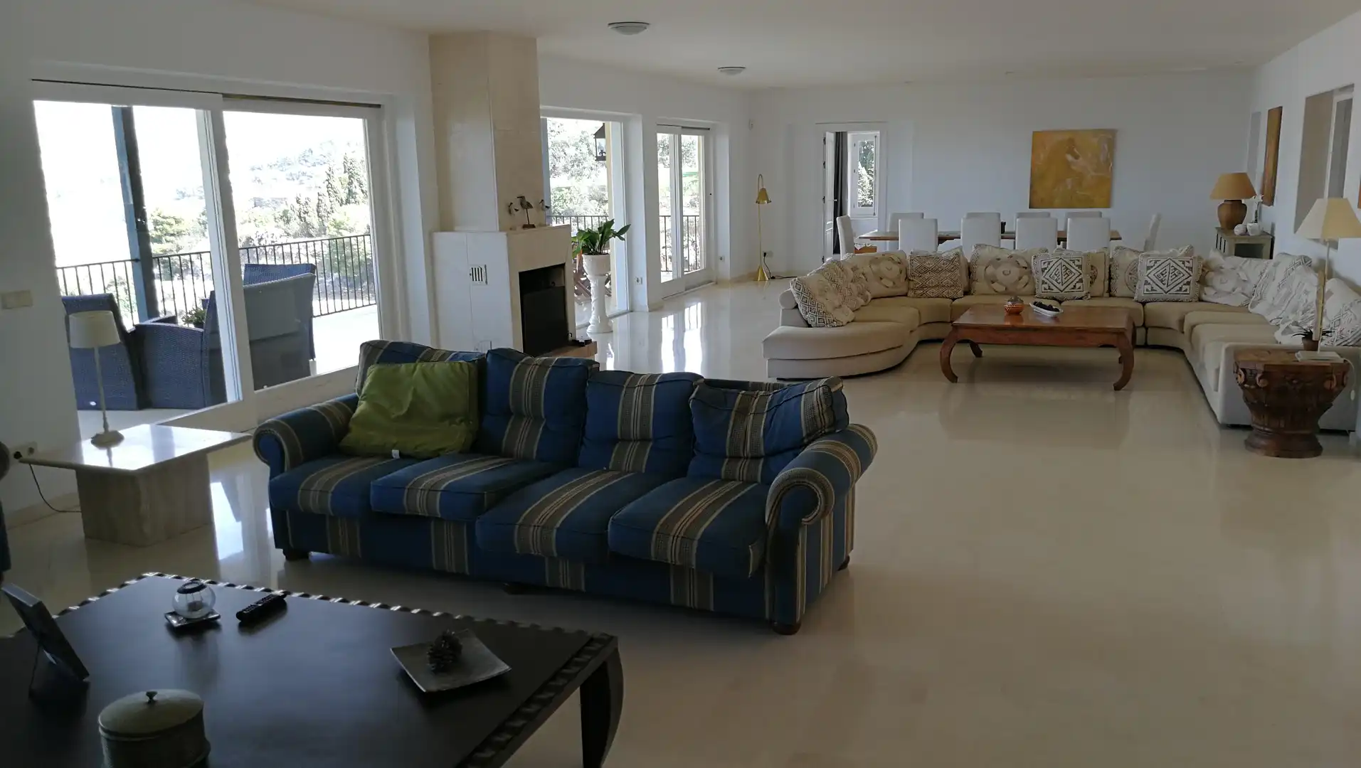 Sala d'estar de Casa o xalet de lloguer en Almuñécar amb Aire condicionat, Calefacció i Terrassa