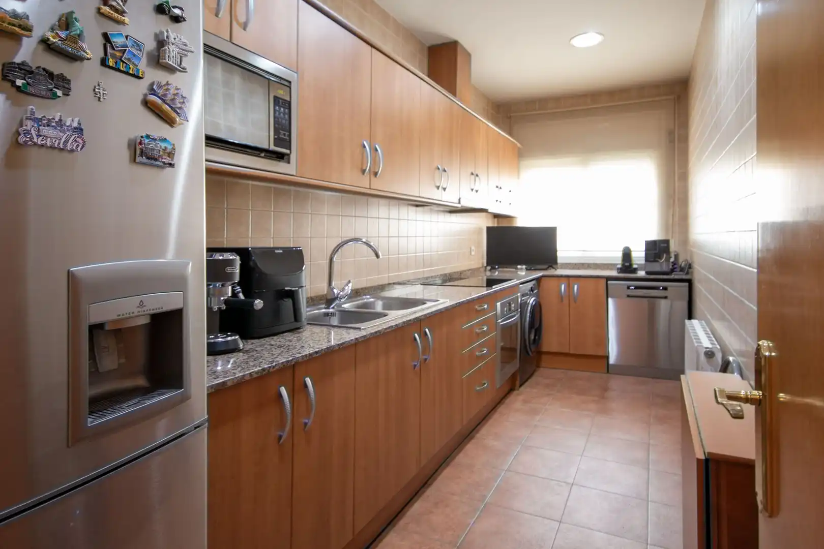 Kitchen of Flat for sale in Barcelona  with Air Conditioner, Heating and Parquet flooring