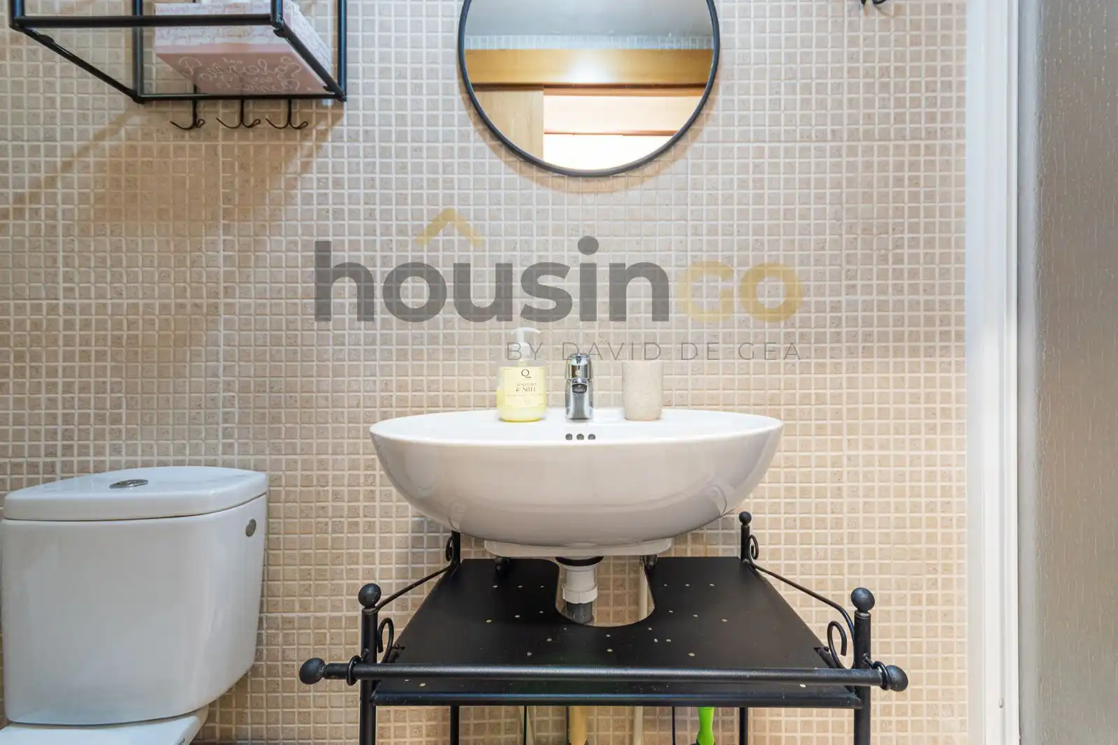 Badezimmer von Wohnungen zur Miete in Madrid mit Klimaanlage, Heizung und Möbliert