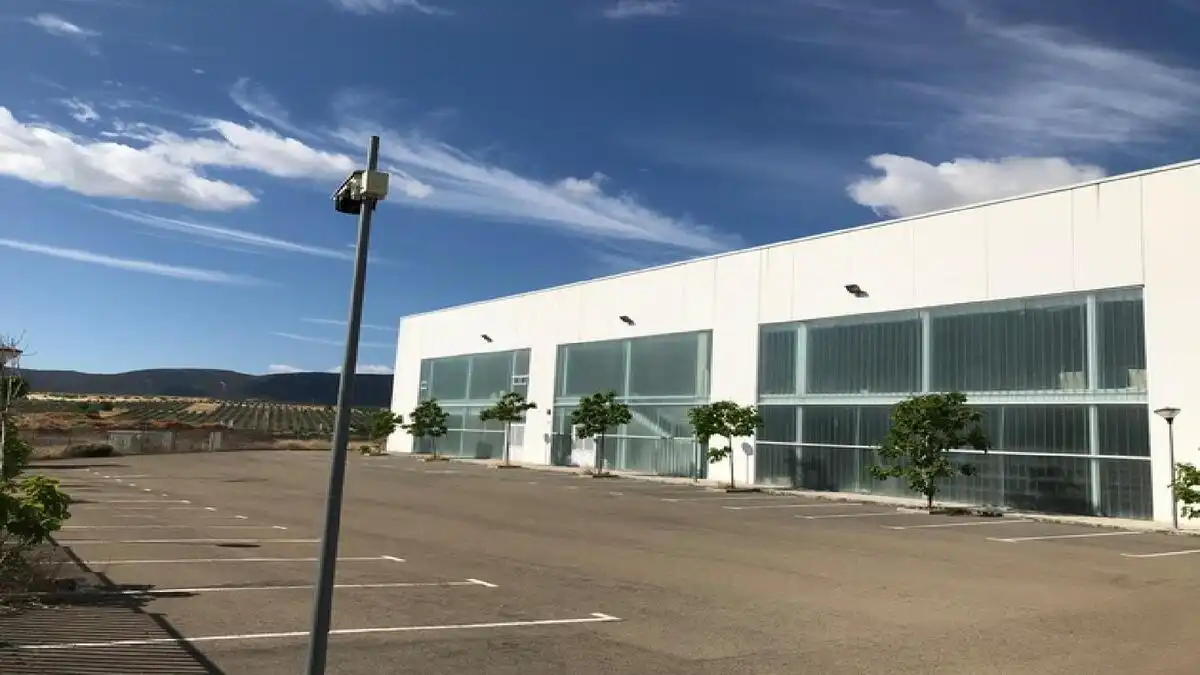 Exterior view of Industrial buildings for sale in Puertollano