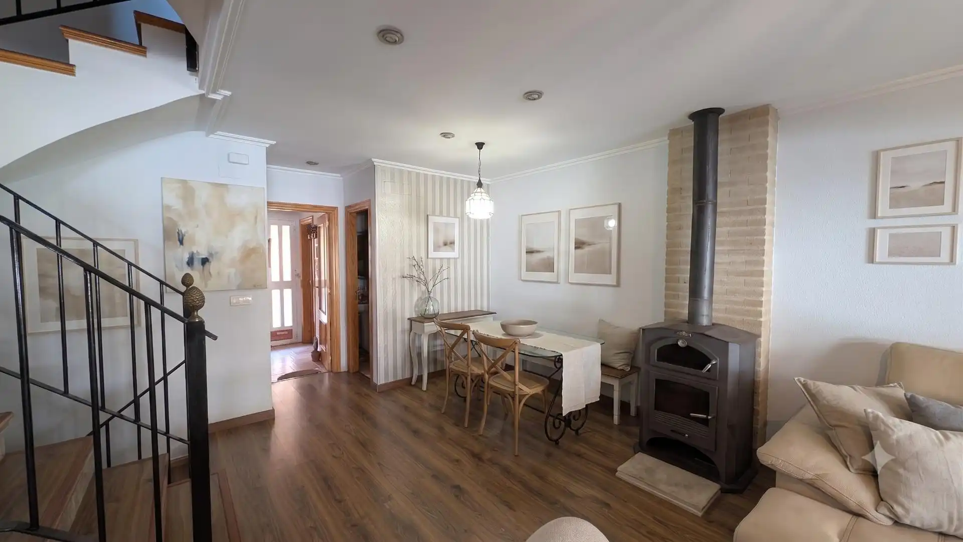 Comedor de Casa adosada en venta en Puçol con Calefacción, Jardín privado y Terraza