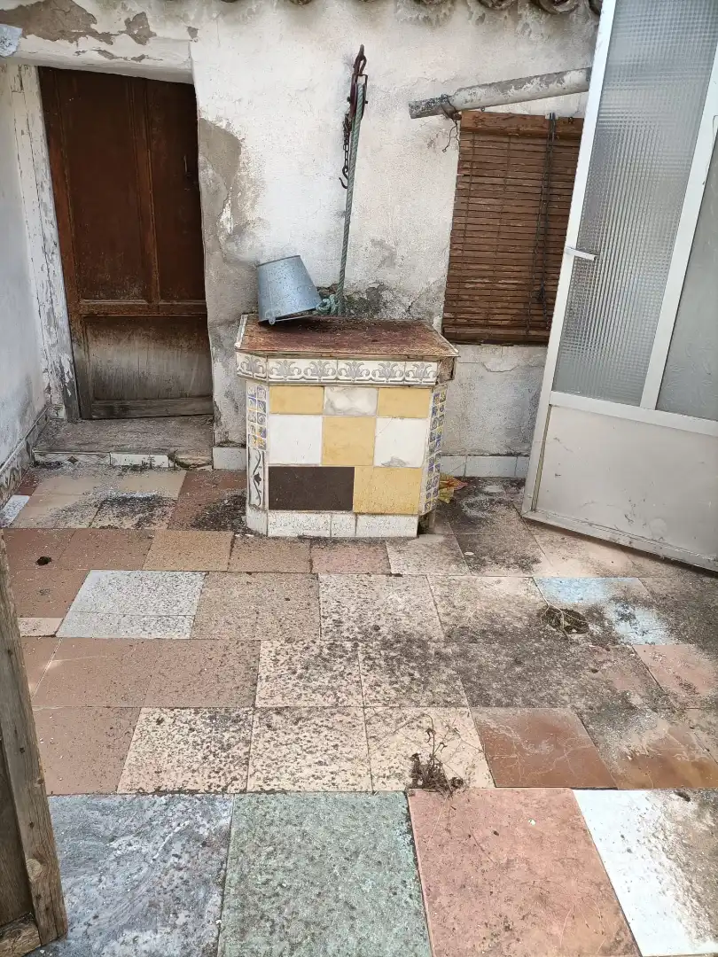 Außenansicht von Haus oder Chalet zum Verkauf in Villarrobledo mit Privatgarten, Möbliert und Waschmaschine