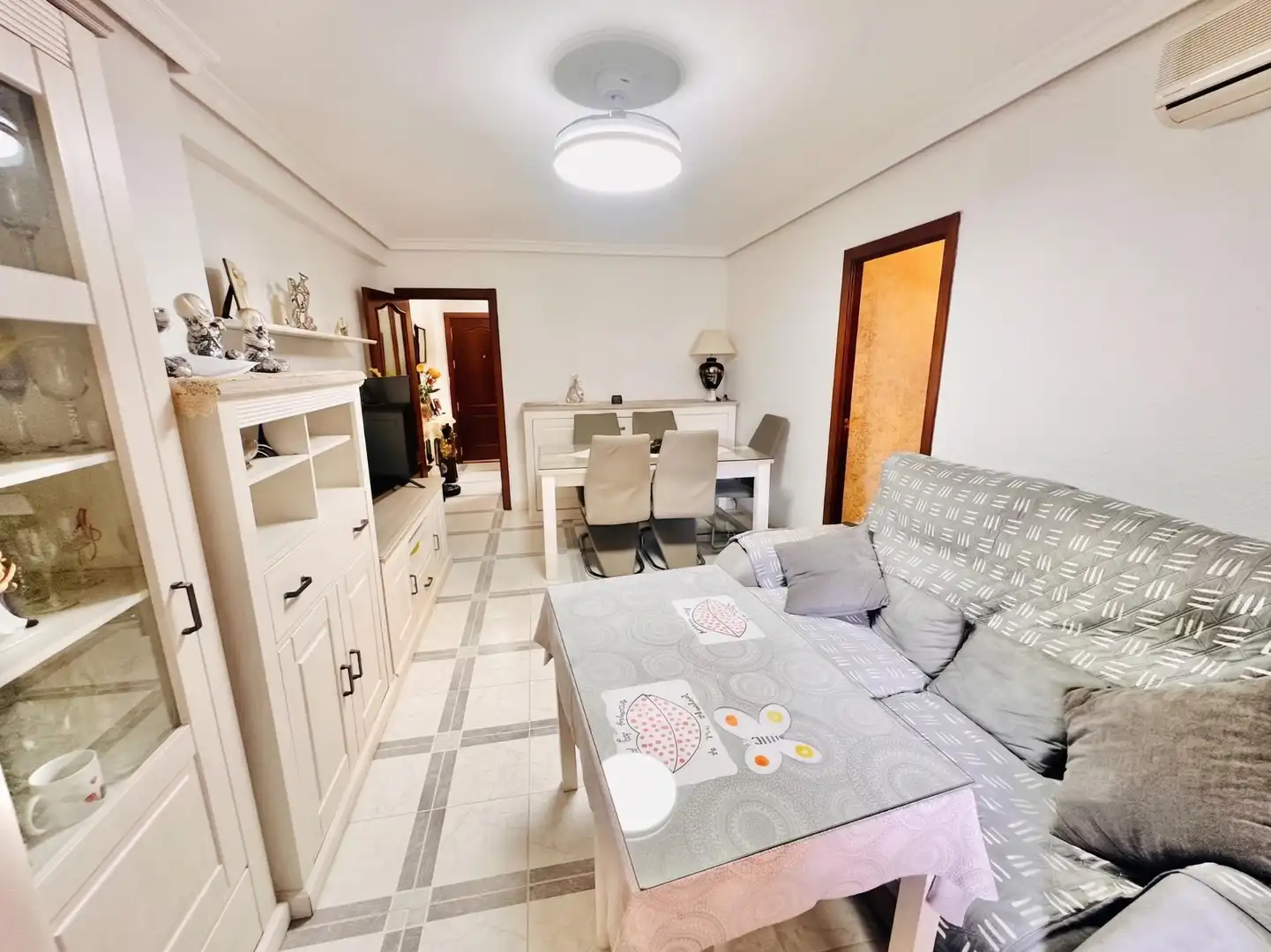 Sala d'estar de Pis en venda en Málaga amb Terrassa i Balcó