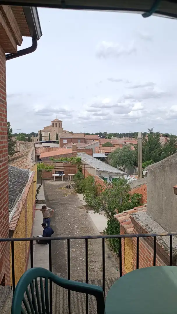 Vista exterior de Casa o chalet en venta en Hornillos de Eresma con Calefacción, Jardín privado y Terraza