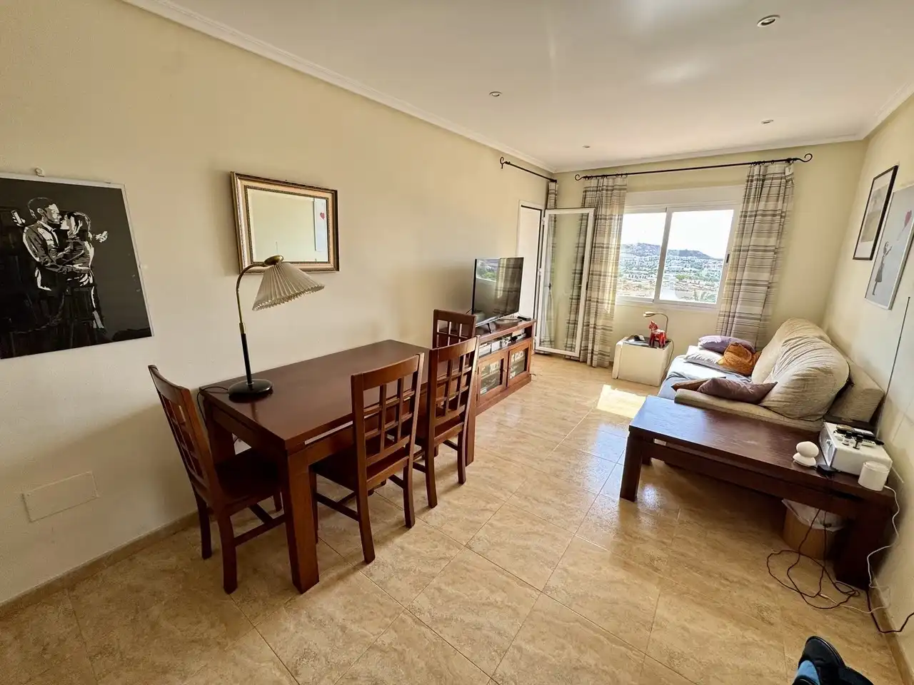 Living room of Apartments for sale in Vera  with Air Conditioner, Terrace and Swimming Pool