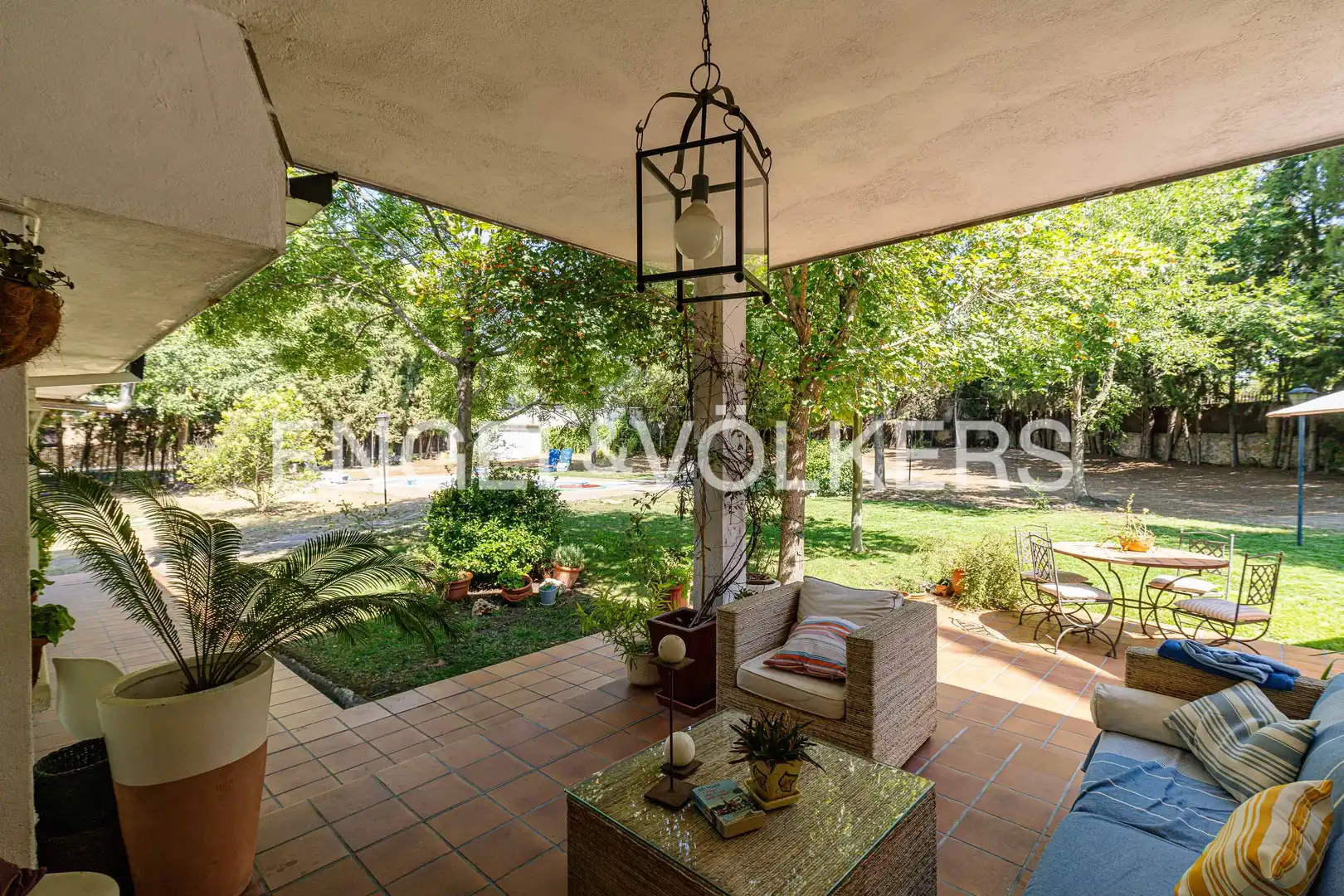 Terraza de Casa o chalet en venta en Las Rozas de Madrid con Aire acondicionado, Calefacción y Jardín privado