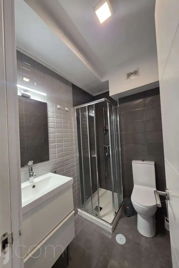 Bathroom of Flat for rent in Málaga  with Air Conditioner, Parquet flooring and Furnished