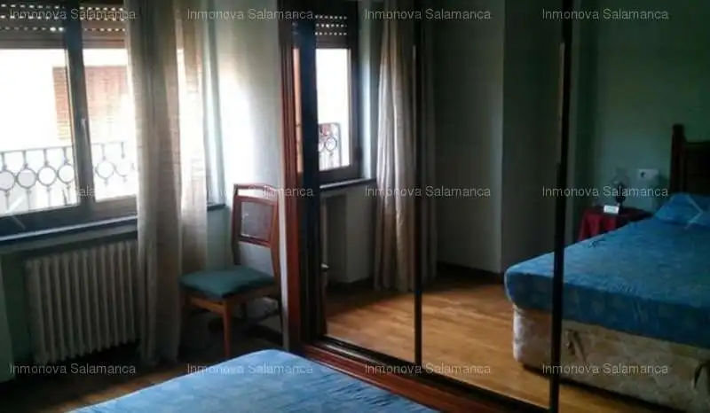 Bedroom of Flat for rent in Salamanca  with Heating, Terrace and Furnished