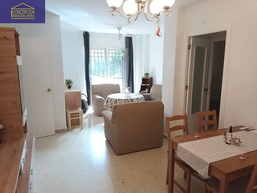 Sala de estar de Piso de alquiler en Córdoba con Aire acondicionado, Calefacción y Terraza