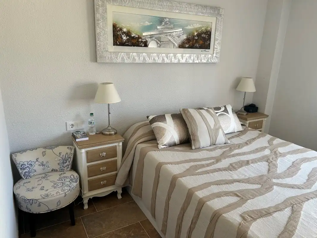Bedroom of Apartments for sale in Miramar  with Air Conditioner, Terrace and Furnished