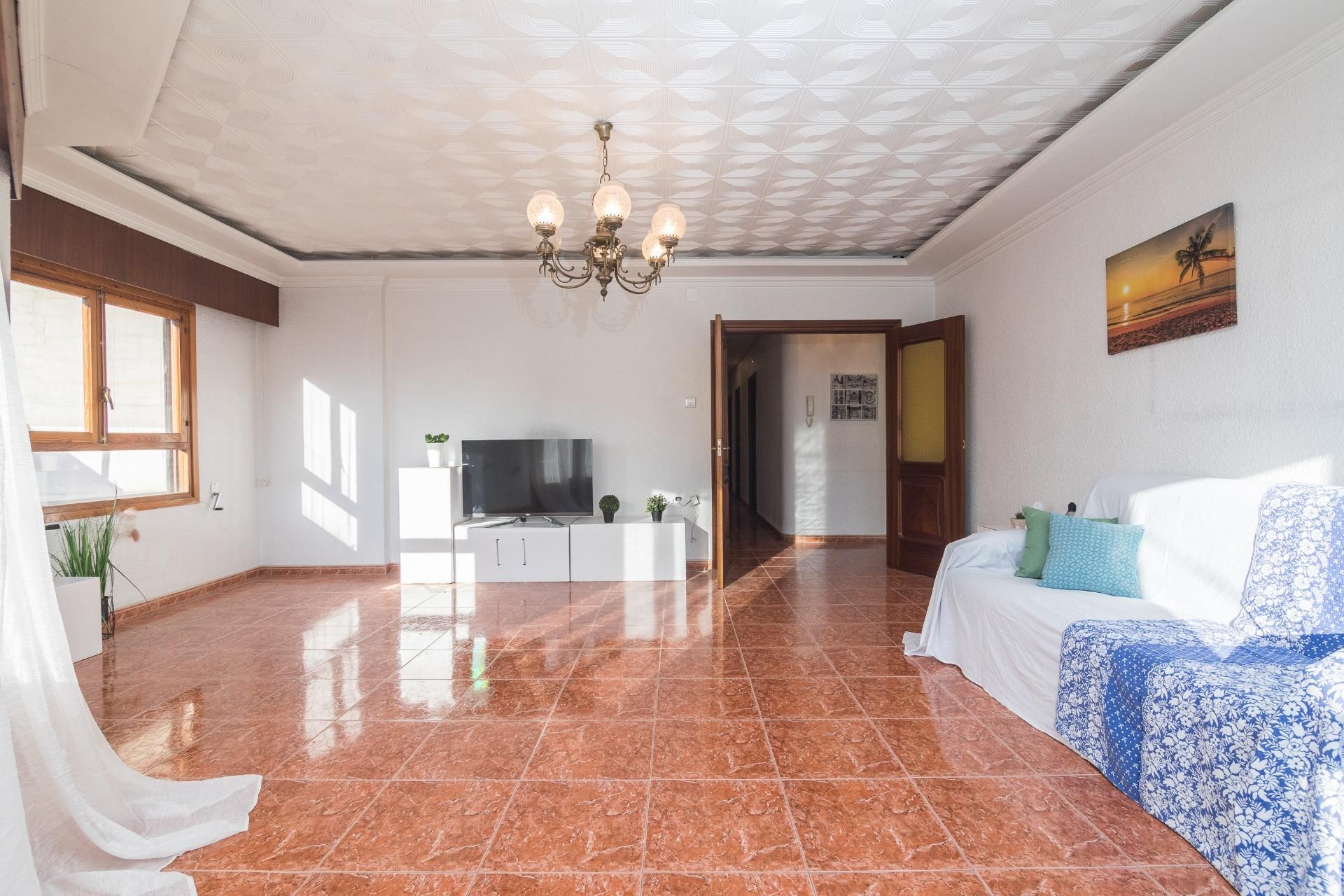 Sala de estar de Casa o chalet en venta en Aspe con Balcón