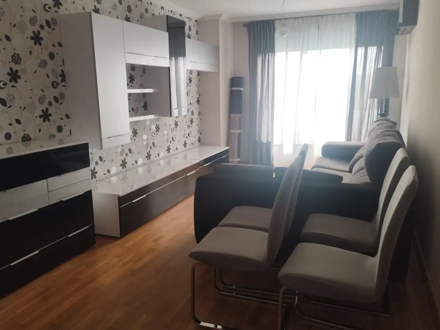 Wohnzimmer von Wohnung zur Miete in Arroyo de la Encomienda mit Klimaanlage, Heizung und Terrasse