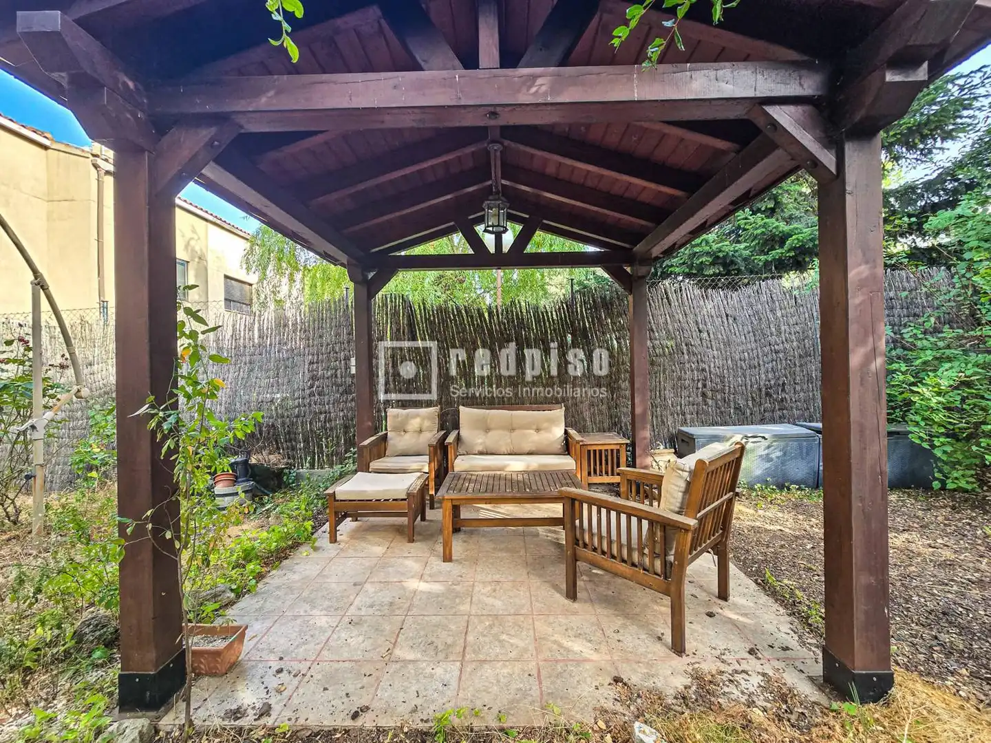 Terrassa de Casa o xalet en venda en Collado Villalba amb Calefacció, Jardí privat i Terrassa