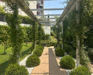 Garden of Planta baja to rent in  Madrid Capital  with Air Conditioner, Heating and Terrace
