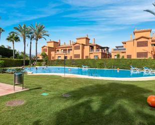 Garden of Flat for sale in Estepona  with Air Conditioner, Terrace and Swimming Pool