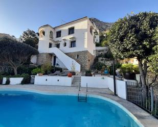 Vista exterior de Casa o xalet en venda en Calpe / Calp amb Aire condicionat, Calefacció i Jardí privat