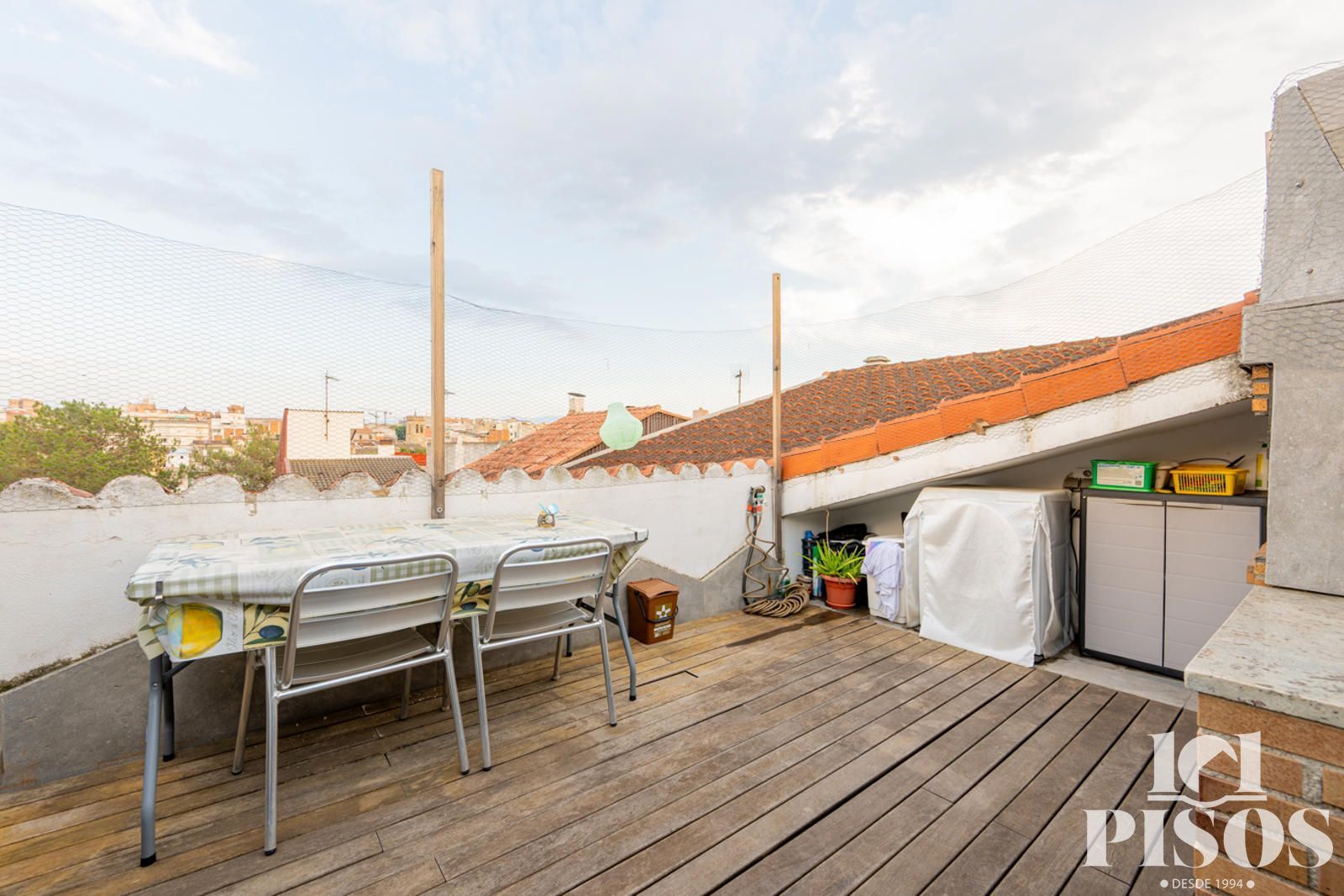 Terrace of Duplex for sale in Rubí  with Air Conditioner, Heating and Parquet flooring