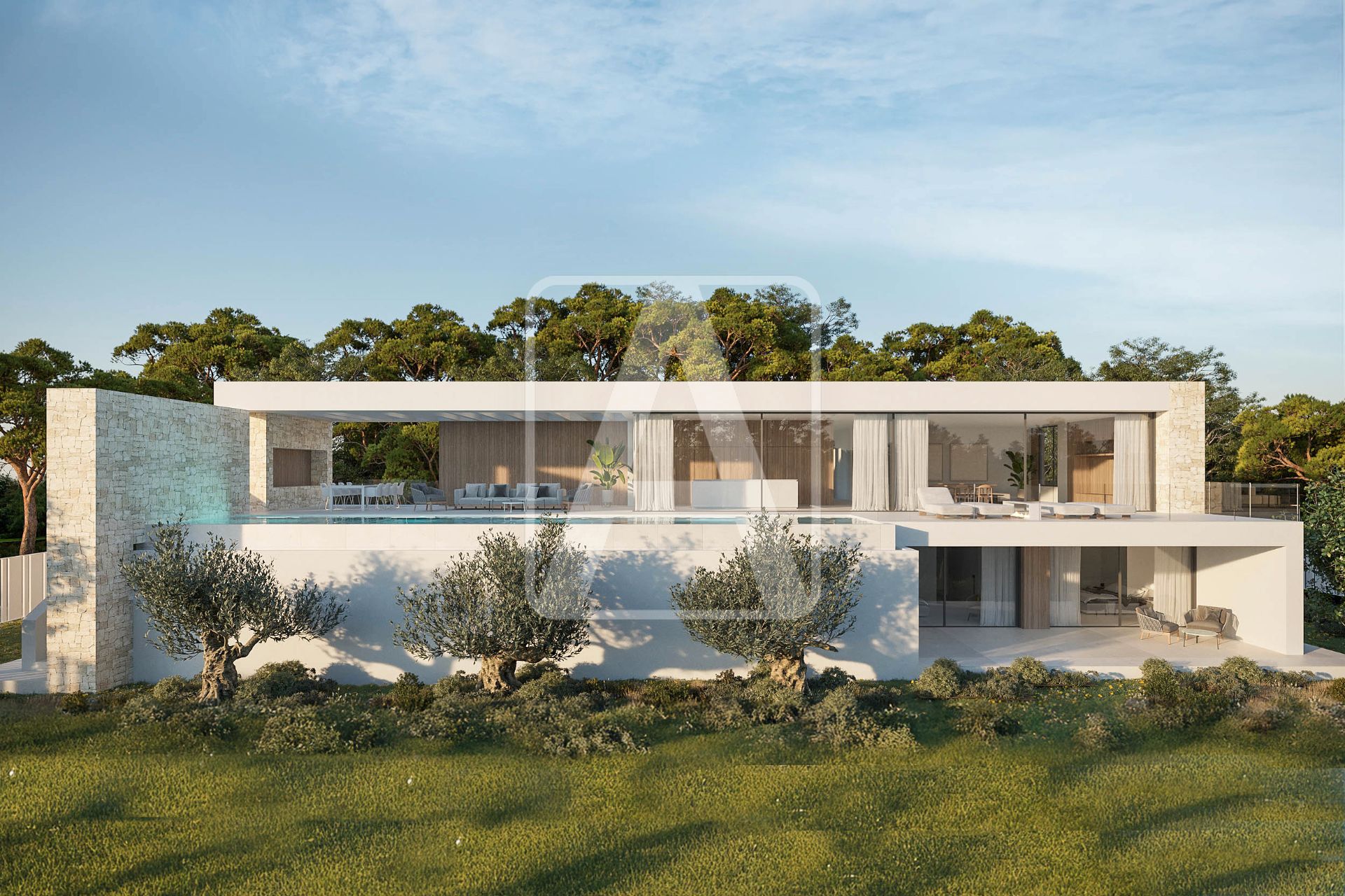 Vista exterior de Casa o xalet en venda en Moraira amb Aire condicionat, Calefacció i Jardí privat