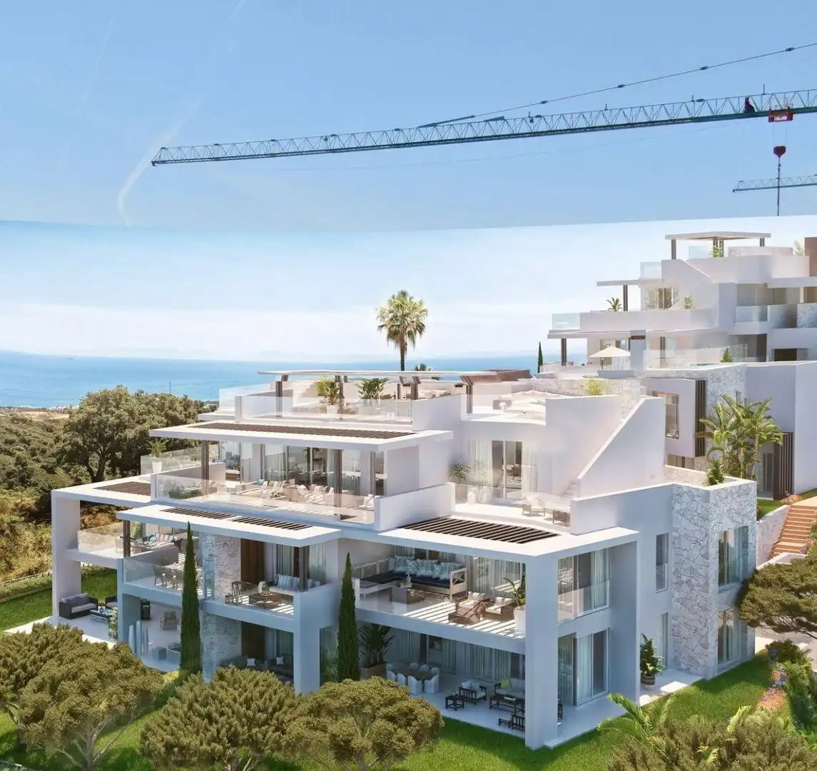 Exterior view of Flat for sale in Ojén  with Air Conditioner, Private garden and Terrace