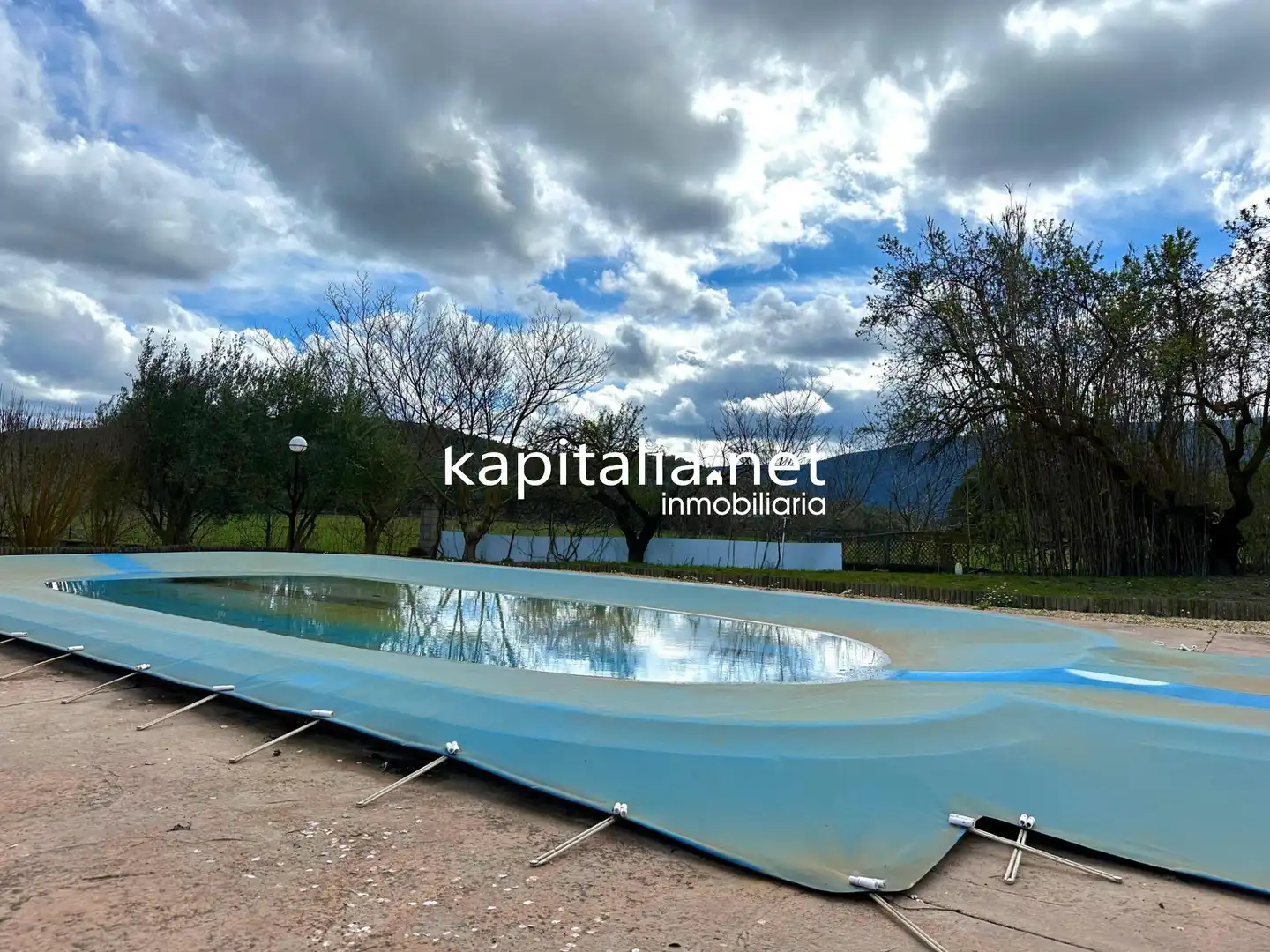 Swimming pool of Houses for sale in Alcoy / Alcoi  with Air Conditioner, Private garden and Terrace