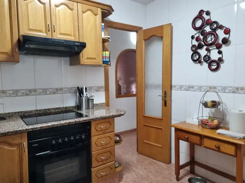 Cocina de Apartamento en venta en Cullera con Aire acondicionado, Calefacción y Terraza