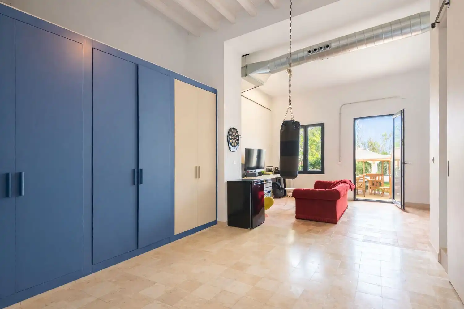 Dormitori de Casa adosada en venda en Alicante / Alacant amb Aire condicionat, Jardí privat i Terrassa