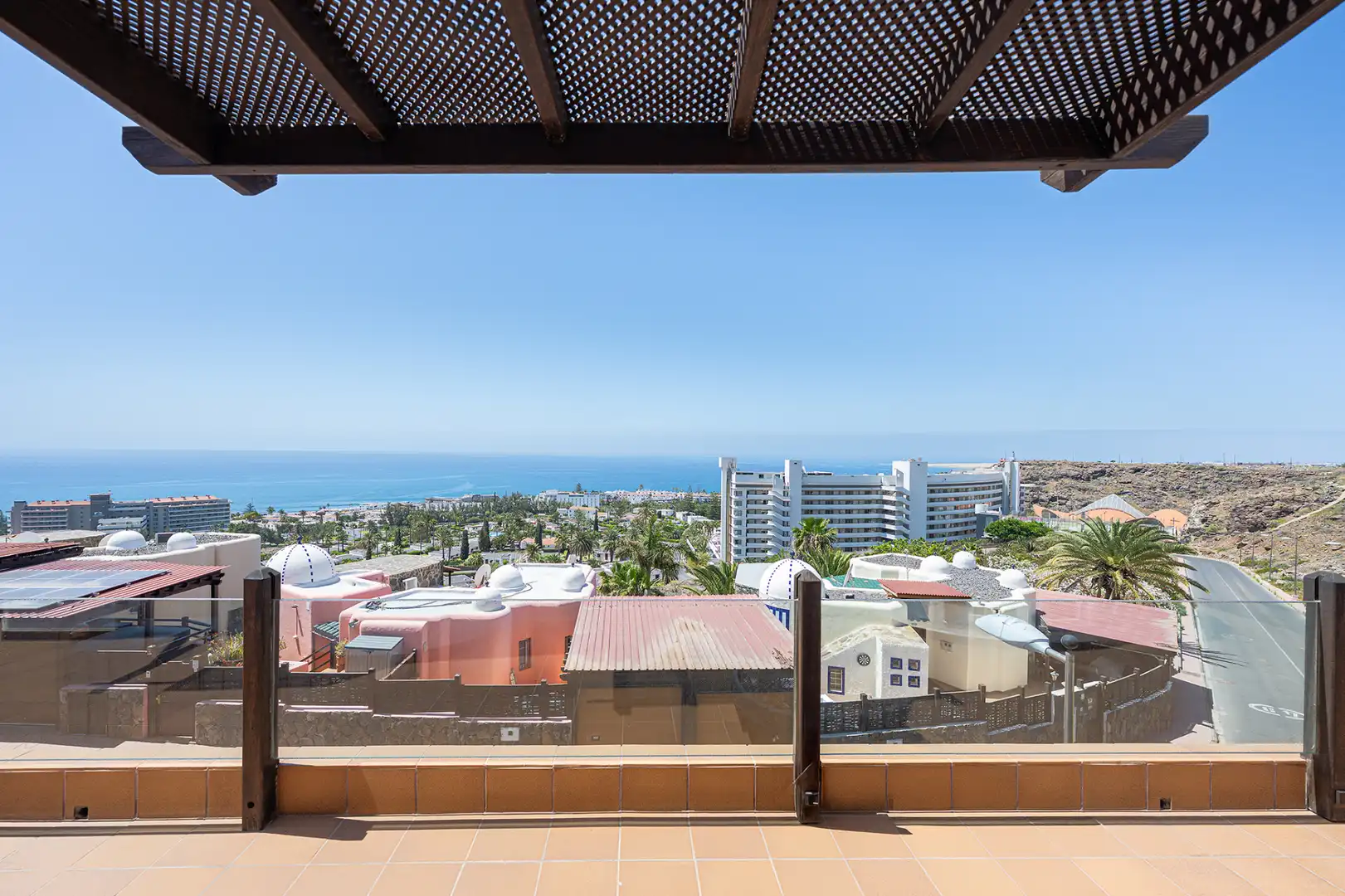 Terraza de Casa o chalet en venta en San Bartolomé de Tirajana con Aire acondicionado, Jardín privado y Terraza