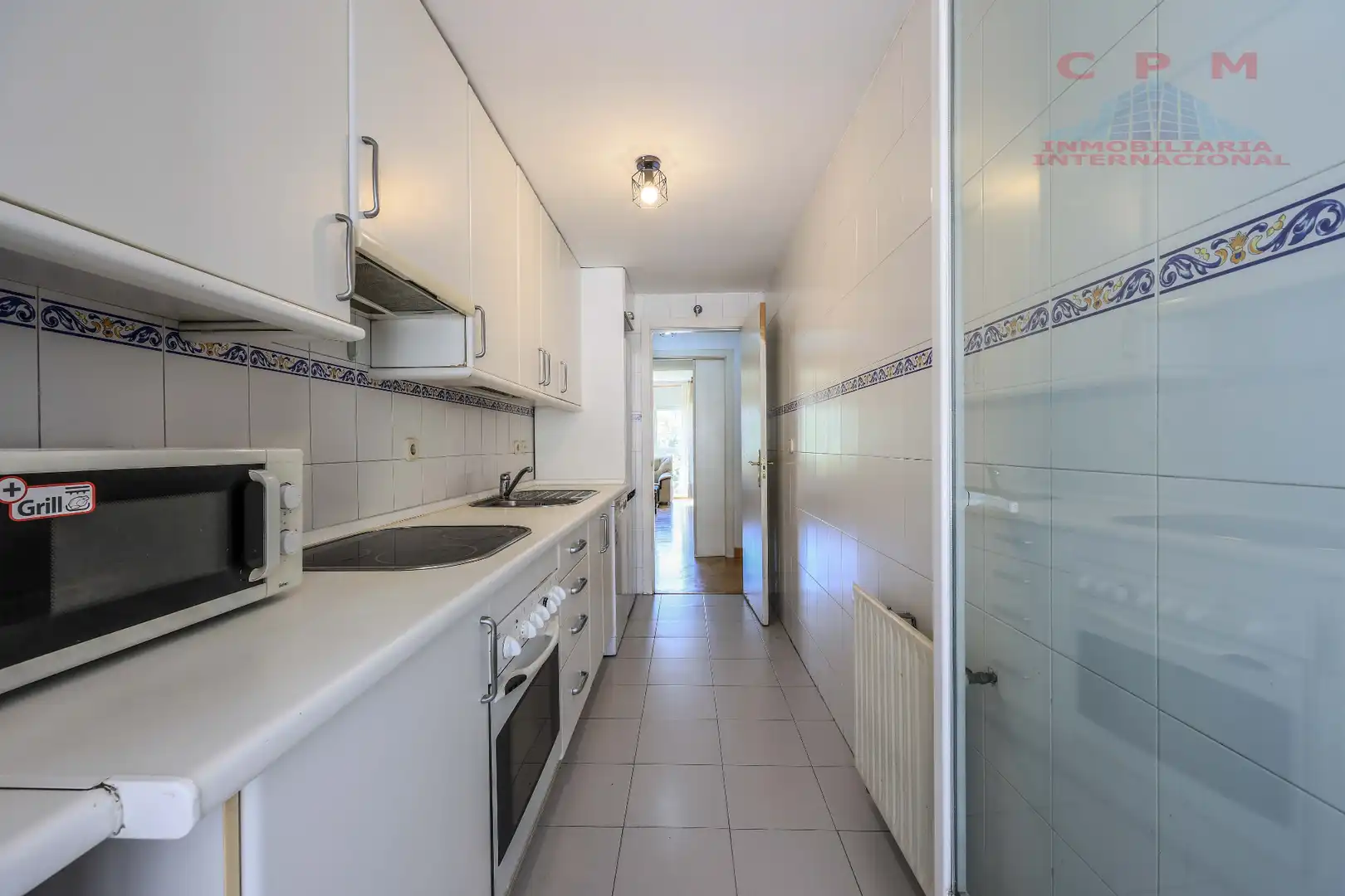 Kitchen of Flat for rent in Madrid  with Air Conditioner, Parquet flooring and Furnished