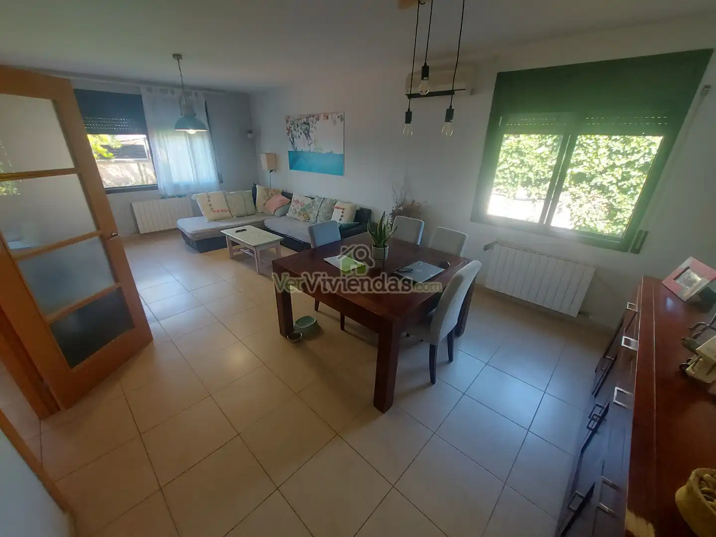 Sala d'estar de Casa o xalet en venda en Piera amb Aire condicionat, Calefacció i Jardí privat
