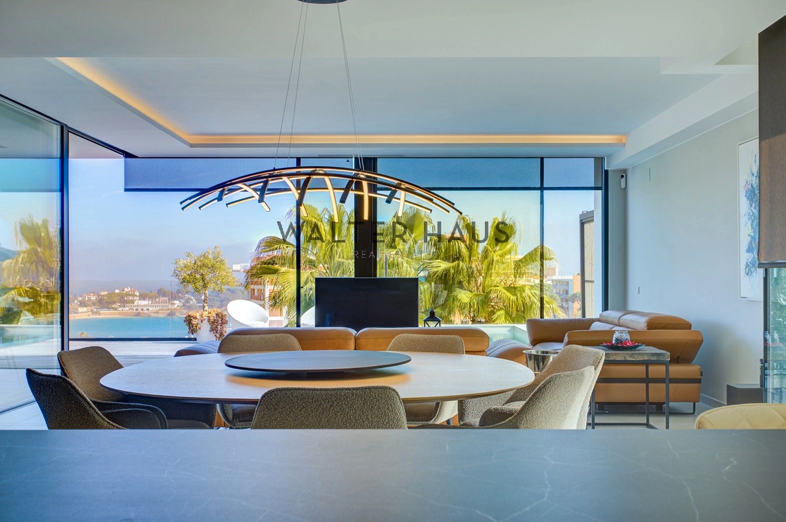 Living room of Houses for sale in Sant Feliu de Guíxols  with Air Conditioner, Heating and Private garden