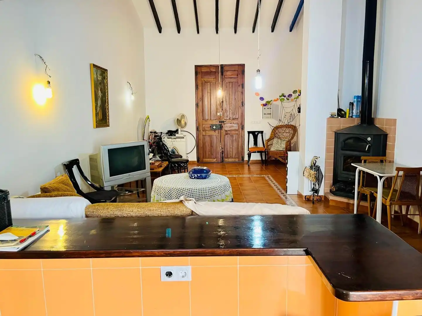 Sala de estar de Casa o chalet en venta en Cieza con Calefacción, Jardín privado y Trastero