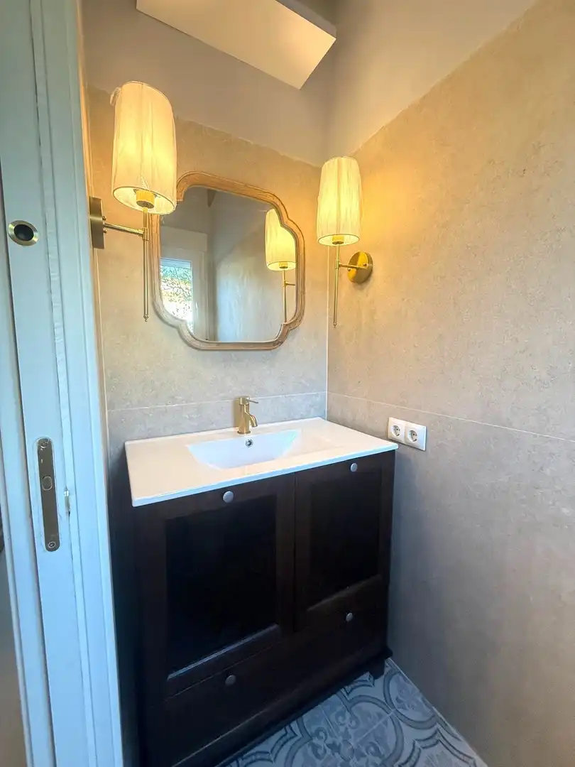 Bathroom of Houses for sale in Dénia  with Air Conditioner, Private garden and Furnished