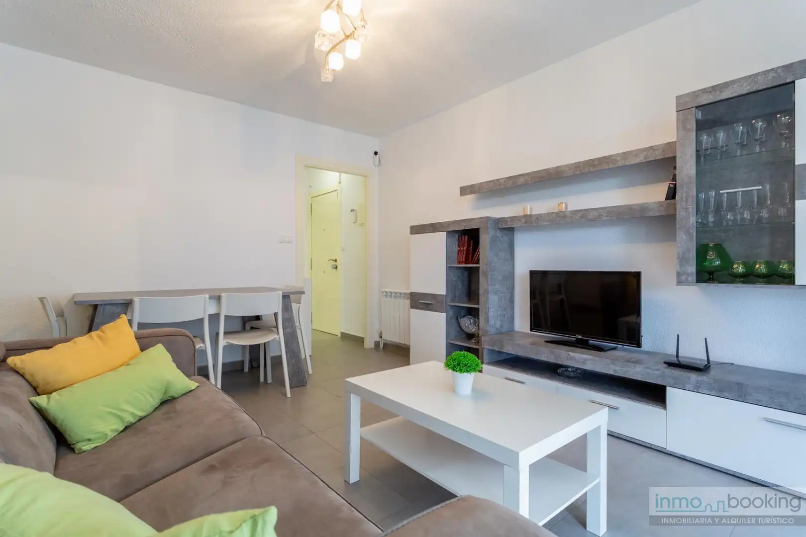 Wohnzimmer von Wohnungen zum Verkauf in Salou mit Klimaanlage, Heizung und Terrasse
