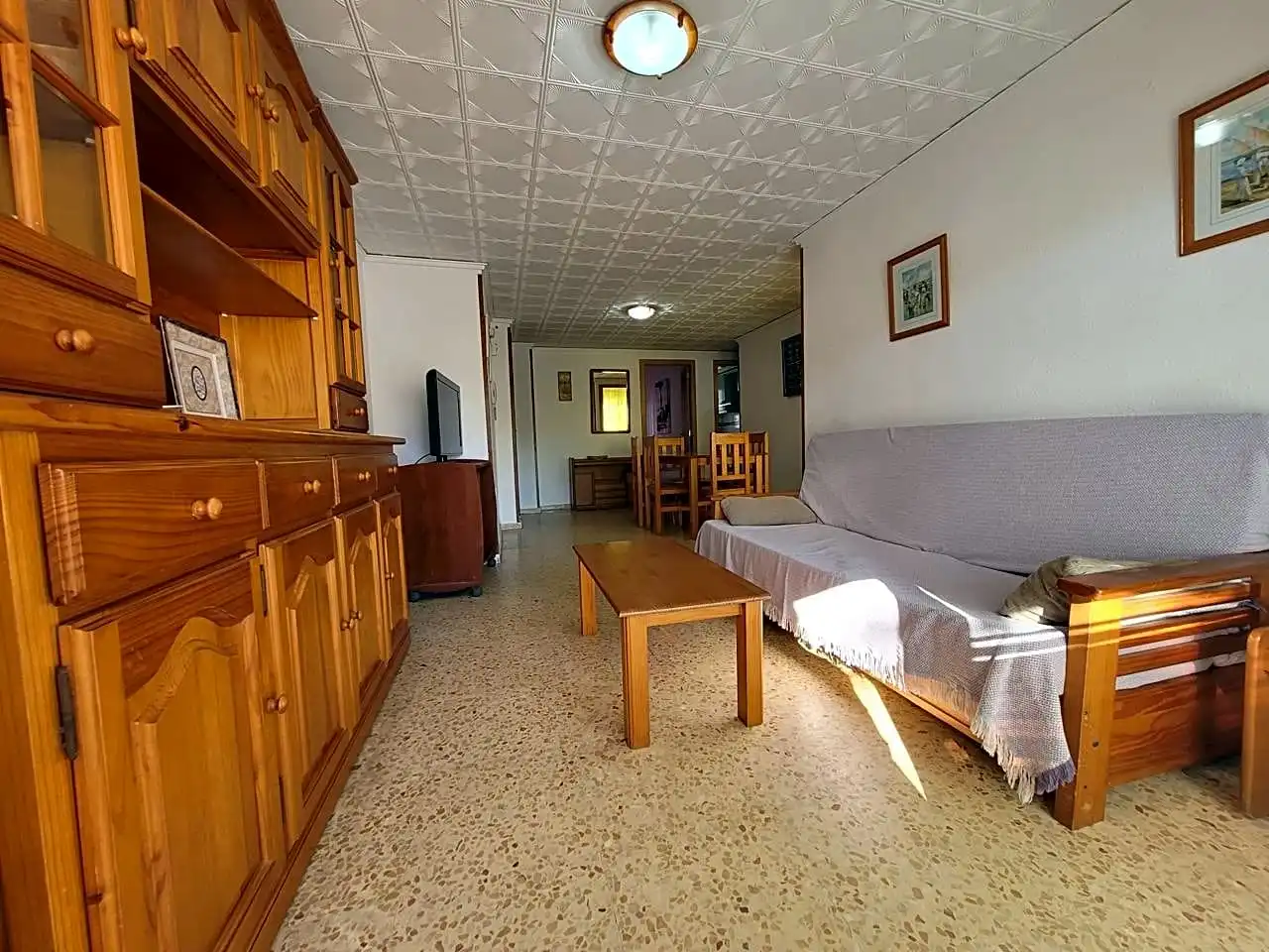 Sala de estar de Apartamento de alquiler en Miramar, Valencia