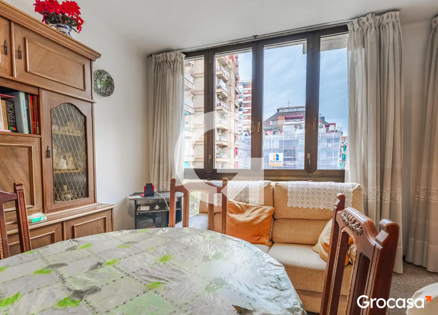 Bedroom of Flat for sale in  Barcelona Capital  with Air Conditioner, Heating and Furnished