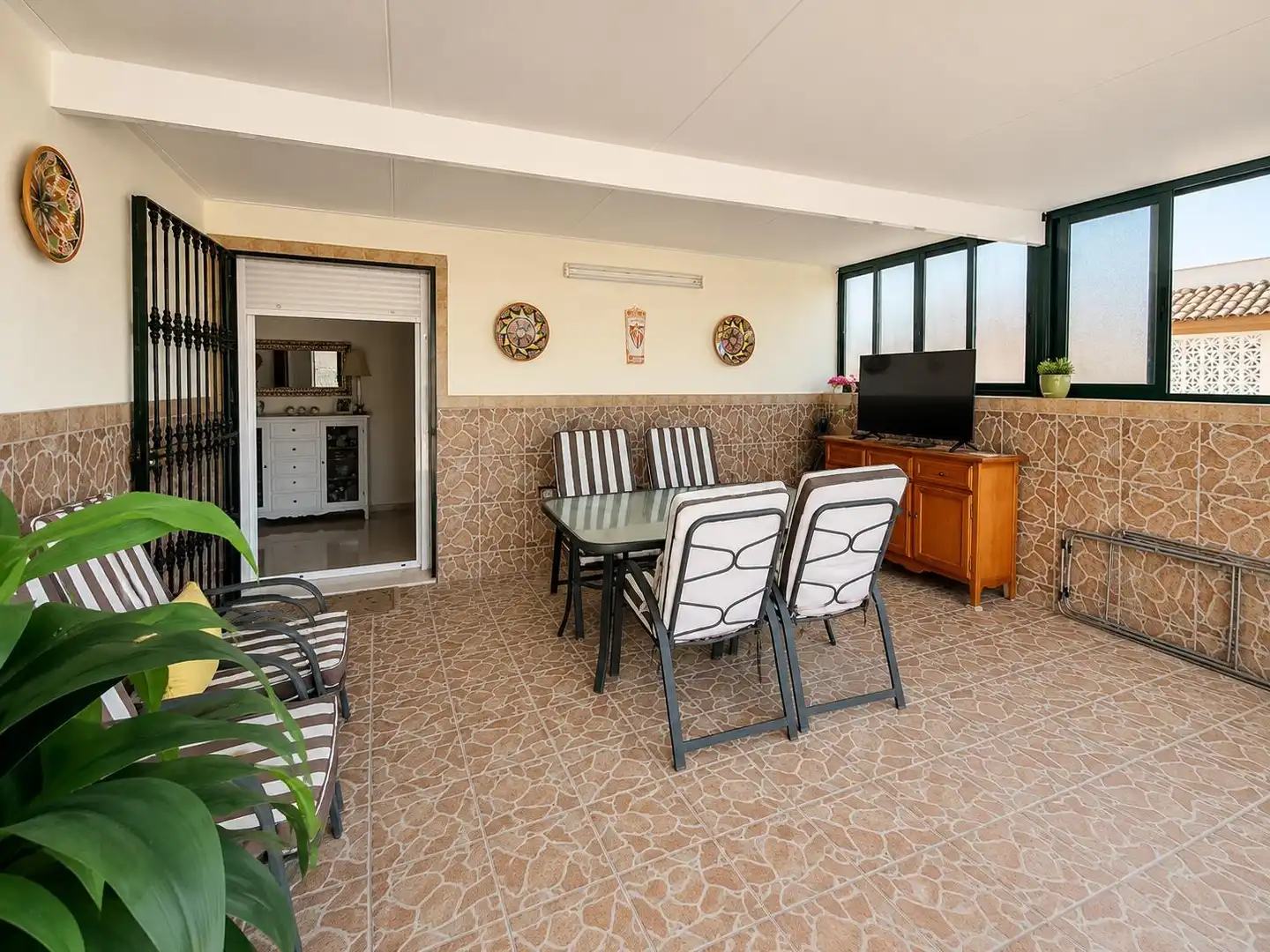 Terraza de Ático en venta en Chipiona con Aire acondicionado, Calefacción y Jardín privado