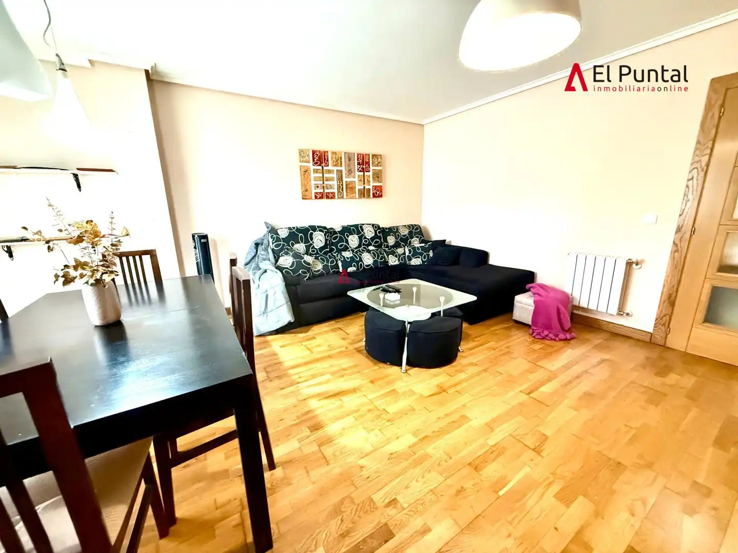 Wohnzimmer von Maisonette zum Verkauf in Piélagos mit Heizung, Parkett und Abstellraum