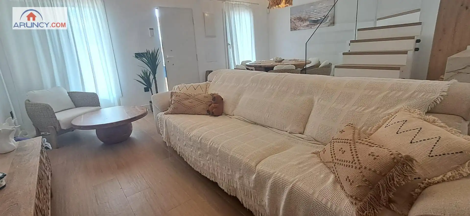 Sala de estar de Casa o chalet en venta en Islantilla con Aire acondicionado, Calefacción y Jardín privado