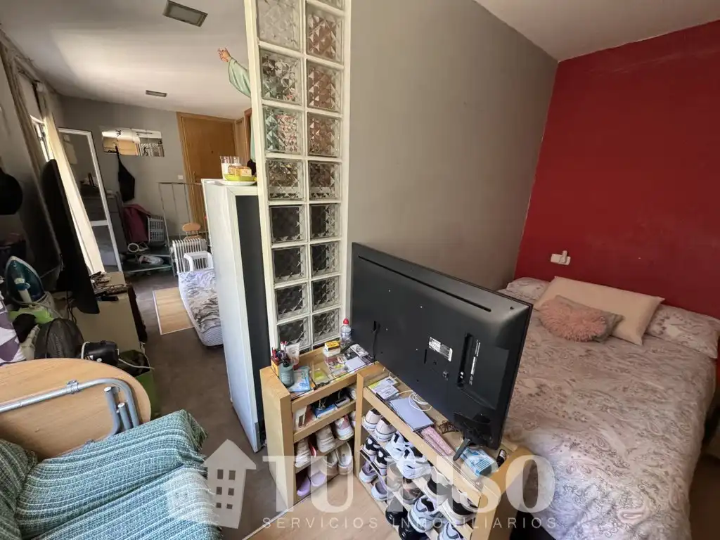 Sala de estar de Estudio en venta en Madrid