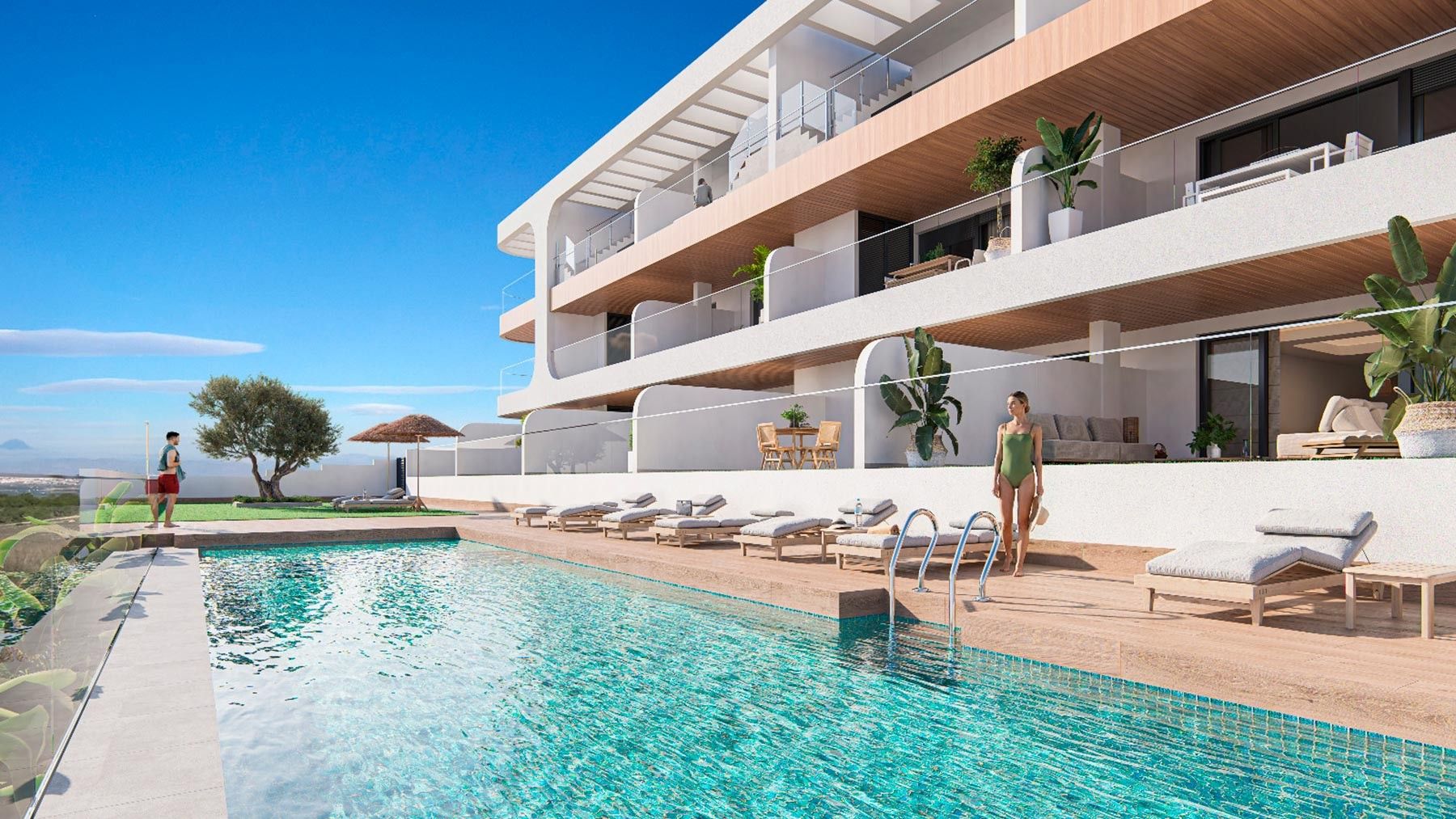 Piscina de Apartament en venda en Benijófar amb Terrassa, Traster i Piscina comunitària