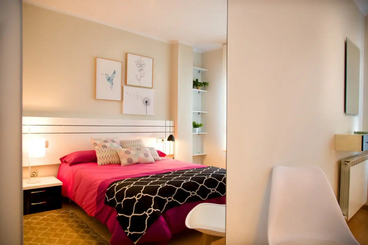 Bedroom of Flat for rent in Cuatro Vientos